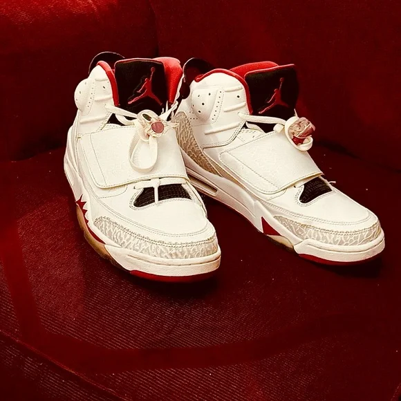 Nike Air Jordan Son of Mars “Fire Red” 512245-112 White/Gym Red/black **SOLD* - Picture 3 of 12